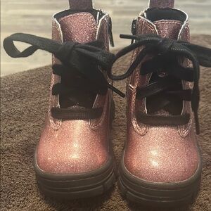 UGG Glittery Pink Kids Boots